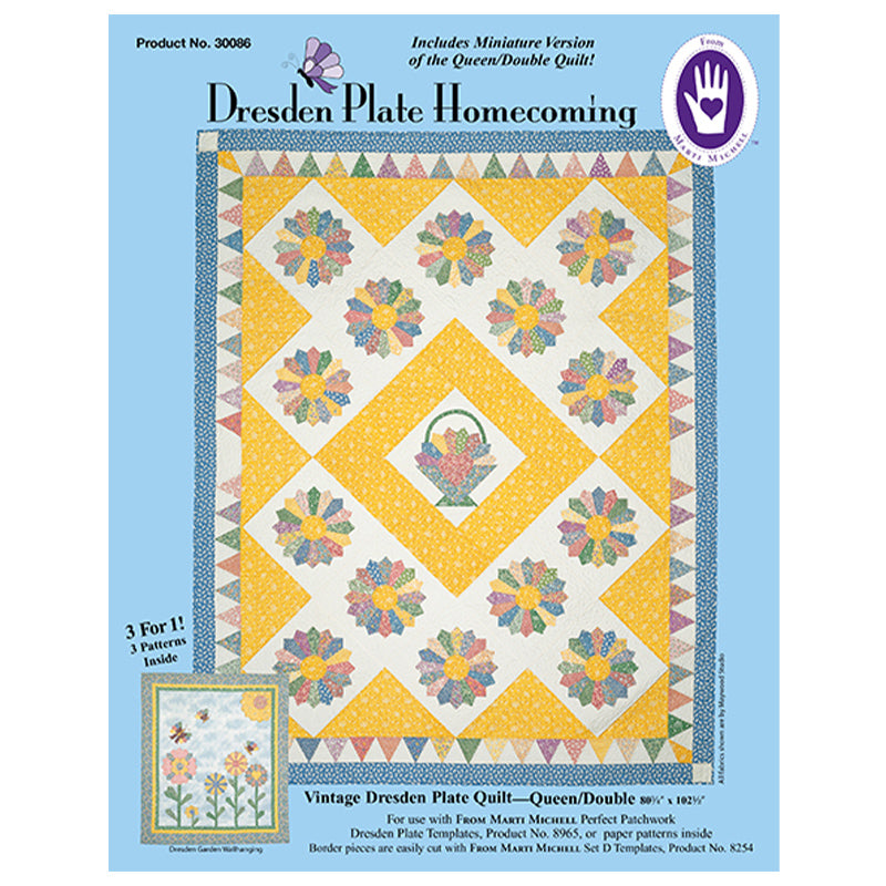 How To Make Your Own Dresden Plate Template - Patchwork Posse